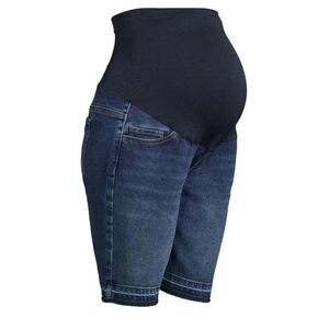 NWT MATERNITY Bermuda Shorts with Full panel belly band size XXL